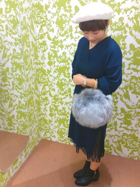 immisaさん(レディース・154cm)の秋コーディネート