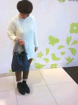 「オリエンタルトラフィック」｜「アイテム（チュニック）」を使った、immisaさん（レディース・154cm）の秋コーディネート