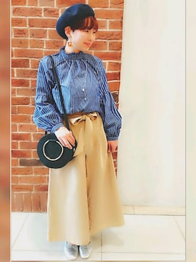 immisaさん（レディース・154cm）の冬コーディネート