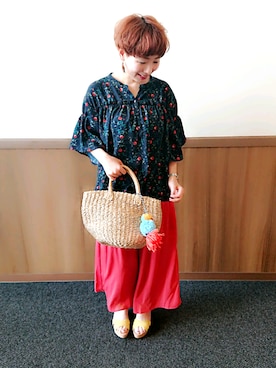 immisaさん(レディース・154cm)の春コーディネート
