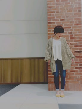 immisaさん（レディース・154cm）の冬コーディネート