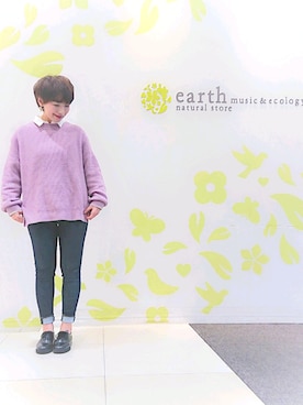 immisaさん（レディース・154cm）の冬コーディネート