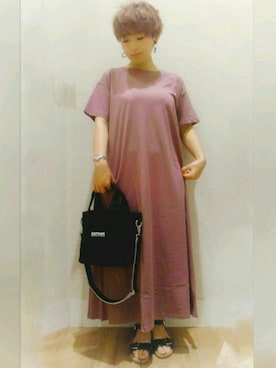 「PANTONE」｜immisaさん（レディース・154cm）の夏コーディネート