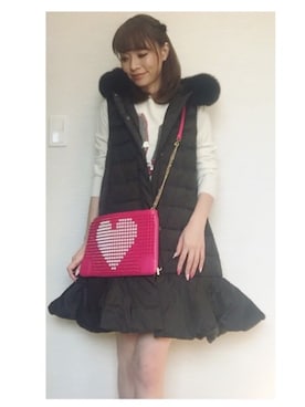 「Chesty（チェスティー）のアイテム（ジャケット/アウター）」を使った、aさん（レディース・158cm）の秋コーディネート