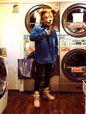 もぐさん（メンズ・170cm）の冬コーディネート