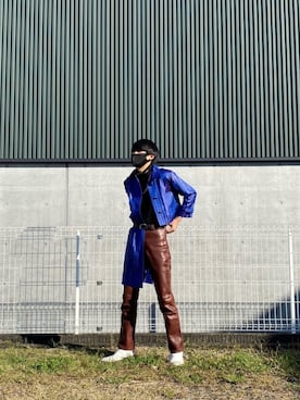 「ESC STUDIO（イーエスシースタジオ）のアイテム（トップス）」を使った、イチコピンさん（メンズ・178cm）の秋コーディネート