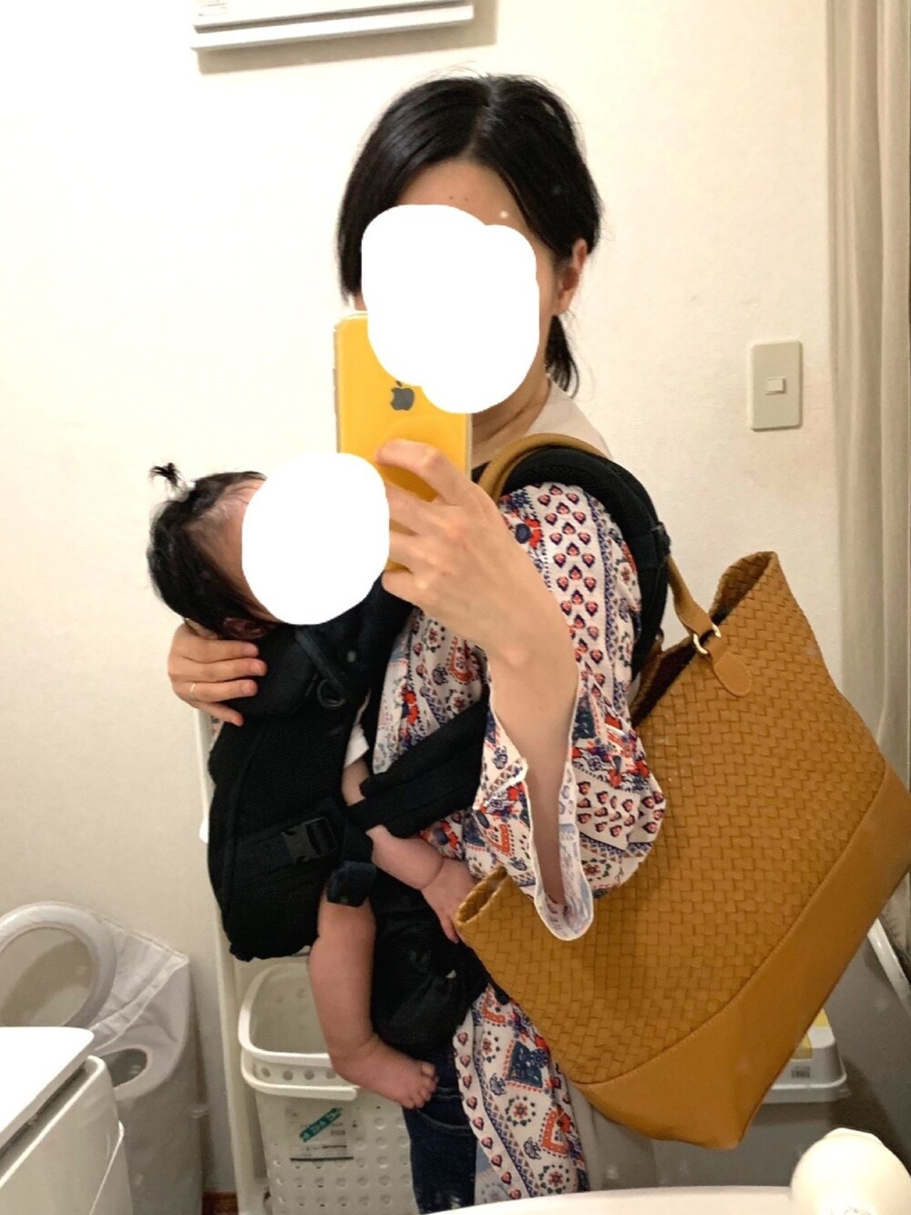 「親子コーデ」｜「antiquaのカラフルアンティーク柄ガウン（カーディガン/ボレロ、ベージュ系）」を使った、なおさん（レディース・158cm）の夏コーディネートの1枚目の写真