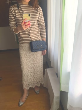 「セントジェームス」｜「アイテム（その他）」を使った、ちーやさん（レディース・165cm）の春コーディネート