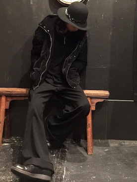 「superNova.（スーパーノヴァ）のアイテム（ジャケット/アウター）」を使った、Rosyさん（メンズ・176cm）の冬コーディネート