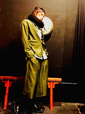 「superNova.（スーパーノヴァ）のアイテム（ジャケット/アウター）」を使った、Rosyさん（メンズ・176cm）の冬コーディネート