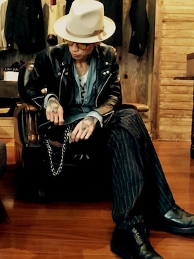 Rosyさん（メンズ・176cm）の冬コーディネート