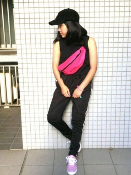 Shiki Nikeのボディバッグ ウエストポーチを使ったコーディネート Wear Shiki Nikeのボディバッグ ウエストポーチを使ったコーディネート Wear