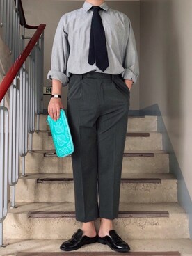 「menswear」｜「アイテム（福袋/福箱）」を使った、프랭크さん（メンズ・170cm）の春コーディネート