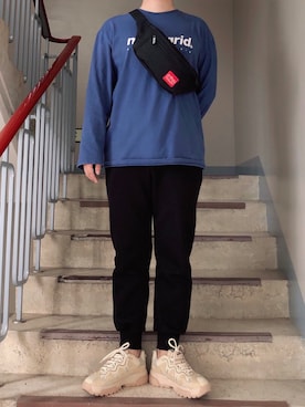 프랭크さん（メンズ・168cm）の春コーディネート