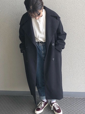 「シンプルおしゃれが好き」｜kaakoさん（レディース・151cm）の秋コーディネート