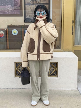 kaakoさん（レディース・151cm）の冬コーディネート