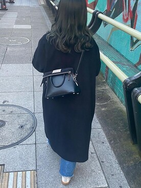 「HOTPING（ホッピン）のアイテム（ジャケット/アウター）」を使った、kaakoさん（レディース・151cm）の冬コーディネート