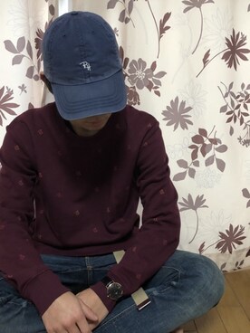 「Paul Smith（ポールスミス）のアイテム（スウェット）」を使った、chang_zo18さん（メンズ・165cm）の冬コーディネート