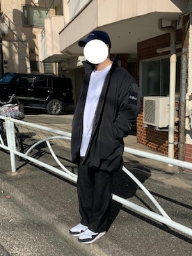 「SILAS（サイラス）のアイテム（ジャケット/アウター）」を使った、チンネンさん（メンズ・170cm）の秋コーディネート