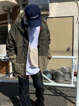 「SILAS（サイラス）のアイテム（ジャケット/アウター）」を使った、チンネンさん（メンズ・170cm）の秋コーディネート