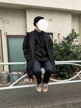 「SILAS（サイラス）のアイテム（ジャケット/アウター）」を使った、チンネンさん（メンズ・170cm）の冬コーディネート