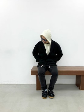 「SILAS（サイラス）のアイテム（ジャケット/アウター）」を使った、チンネンさん（メンズ・170cm）の冬コーディネート