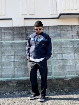 「SILAS（サイラス）のアイテム（ジャケット/アウター）」を使った、チンネンさん（メンズ・170cm）の冬コーディネート