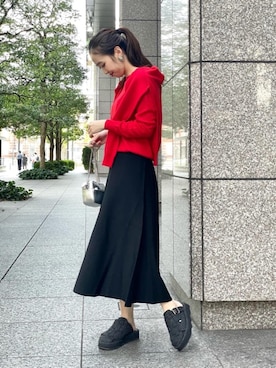 馬場 千久沙さん(レディース・156cm)の秋コーディネート