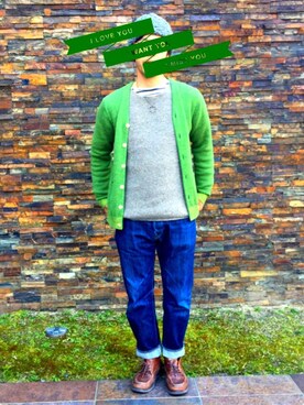 「NOR'EASTERLY（ノアイースターリー）のアイテム」を使った、Toyaさん（メンズ・175cm）の春コーディネート