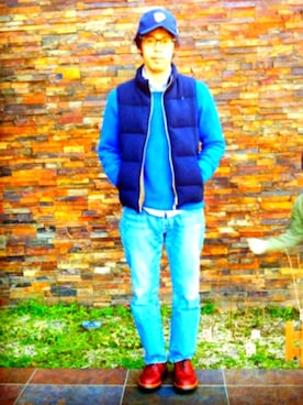 「NOR'EASTERLY（ノアイースターリー）のアイテム」を使った、Toyaさん（メンズ・175cm）の春コーディネート