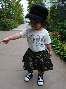nanasaberさん（キッズ・80cm）の秋コーディネート