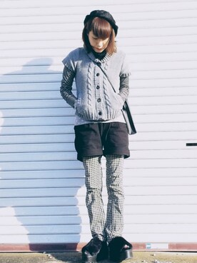 半袖カーディガン のレディース人気ファッションコーディネート Wear