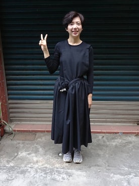YIWENさん(レディース・165cm)の冬コーディネート