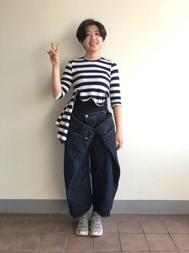 YIWENさん（レディース・165cm）の冬コーディネート