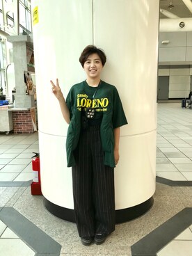YIWENさん(レディース・165cm)の夏コーディネート