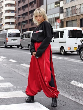 「MARTIN MARGIELA（マルタンマルジェラ）のアイテム」を使った、rio  shimizuさん（レディース・164cm）の冬コーディネート