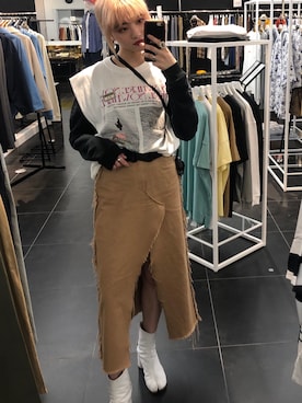 「フォローミー」｜rio  shimizuさん（レディース・164cm）の春コーディネート