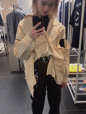 「ENFOLD（エンフォルド）のアイテム」を使った、rio  shimizuさん（レディース・164cm）の春コーディネート