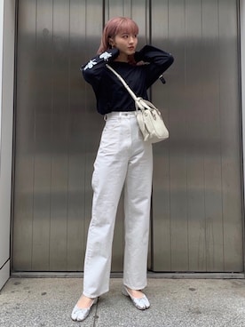 「MARTIN MARGIELA（マルタンマルジェラ）のアイテム」を使った、rio  shimizuさん（レディース・164cm）の夏コーディネート