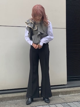 「JOINT WORKS（ジョイントワークス）のアイテム」を使った、rio  shimizuさん（レディース・164cm）の夏コーディネート