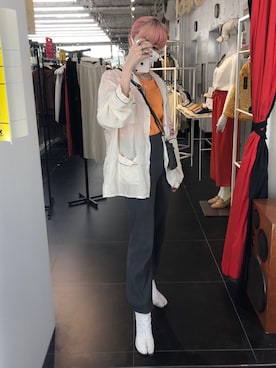 「JOINT WORKS（ジョイントワークス）のアイテム」を使った、rio  shimizuさん（レディース・164cm）の夏コーディネート