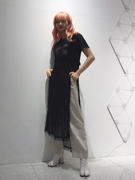 「JOINT WORKS（ジョイントワークス）のアイテム」を使った、rio  shimizuさん（レディース・164cm）の夏コーディネート