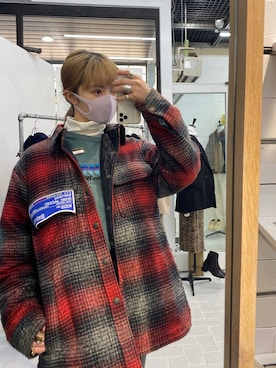 「DAIRIKU（ダイリク）のアイテム（ジャケット/アウター）」を使った、rio  shimizuさん（レディース・164cm）の冬コーディネート
