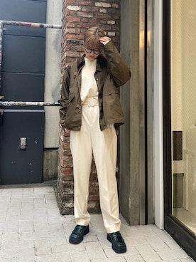 「JOINT WORKS（ジョイントワークス）のアイテム」を使った、rio  shimizuさん（レディース・164cm）の冬コーディネート