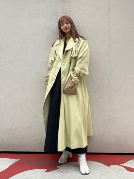 「tiit（ティート）のアイテム」を使った、rio  shimizuさん（レディース・164cm）の春コーディネート