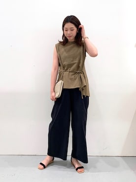 まつぴさん（レディース・164cm）の夏コーディネート