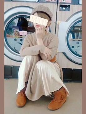 「URBAN RESEARCH（アーバンリサーチ）のアイテム（ハンチング/ベレー帽）」を使った、＊myuu🐈‍⬛＊さん（レディース・148cm）の秋コーディネート