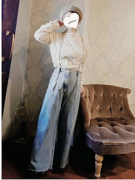 「URBAN RESEARCH（アーバンリサーチ）のアイテム（ハンチング/ベレー帽）」を使った、＊myuu🐈‍⬛＊さん（レディース・148cm）の春コーディネート