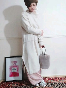 ＊myuu🐈‍⬛＊さん（レディース・148cm）の春コーディネート