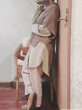 ＊myuu🐈‍⬛＊さん（レディース・148cm）の冬コーディネート